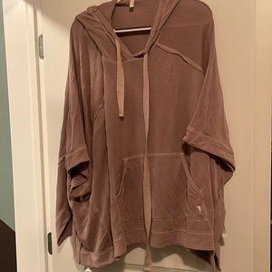Fp movement hooded poncho tunic. Size large